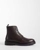 ASOS DESIGN ASOS DESIGN lace up boots with cleated sole in brown leather - 1