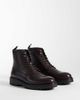 ASOS DESIGN ASOS DESIGN lace up boots with cleated sole in brown leather - 2