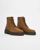 ASOS DESIGN ASOS DESIGN lace up boots with hiker detail in taupe-Neutral - 1