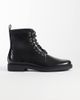 ASOS DESIGN ASOS DESIGN lace up boots with ski hooks in black - 1