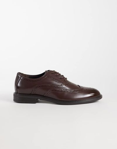 ASOS DESIGN ASOS DESIGN lace up brogues in brown