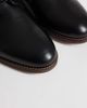 ASOS DESIGN ASOS DESIGN lace up derby shoes with natural sole in black leather - 2