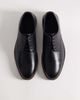 ASOS DESIGN ASOS DESIGN lace up derby shoes with natural sole in black leather - 3