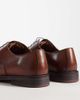 ASOS DESIGN ASOS DESIGN lace up derby shoes with natural soles in tan leather-Brown - 3