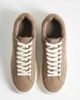 ASOS DESIGN ASOS DESIGN lace up dressy sneakers in mole faux suede-Brown - 3
