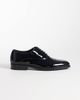 ASOS DESIGN ASOS DESIGN lace up oxford shoes with toe cap in black patent - 1