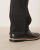 ASOS DESIGN ASOS DESIGN lace up shoes in black with brogue detailing and wedge soles - 2