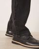 ASOS DESIGN ASOS DESIGN lace up shoes in black with brogue detailing and wedge soles - 4