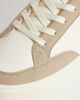 ASOS DESIGN ASOS DESIGN lace up sneakers with green heel notch-Multi - 2