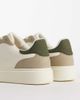 ASOS DESIGN ASOS DESIGN lace up sneakers with green heel notch-Multi - 4