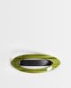 ASOS DESIGN ASOS DESIGN large oval barrette hair clip in olive-green resin - 1