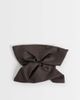 ASOS DESIGN ASOS DESIGN Large PU scrunchie in brown - 1