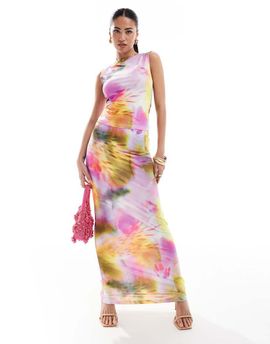 ASOS DESIGN ASOS DESIGN large scale floral maxi skirt in multi - part of a set