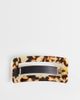 ASOS DESIGN ASOS DESIGN large square barrette hair clip in brown tortoise shell pattern-Multi - 1
