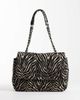 ASOS DESIGN ASOS DESIGN large zebra shoulder bag-MULTI - 1