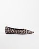 ASOS DESIGN ASOS DESIGN Lari pointed ballet flats in leopard-Multi - 2
