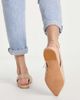 ASOS DESIGN ASOS DESIGN Lasca quilted padded slingback ballet flats in beige-Neutral - 4