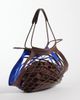 ASOS DESIGN ASOS DESIGN laser cut slouchy tote bag in brown-Black - 4