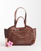 ASOS DESIGN ASOS DESIGN laser cut tote bag in chocolate-Brown - 2