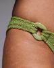 ASOS DESIGN ASOS DESIGN Lauren high leg chain link bikini bottom in lime-Green - 2