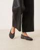 ASOS DESIGN ASOS DESIGN Lawn embellished ballet flats in black - 4