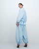 ASOS DESIGN ASOS DESIGN layered skirt balloon pants in powder blue - 3