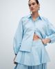 ASOS DESIGN ASOS DESIGN layered skirt balloon pants in powder blue - 4