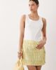 ASOS DESIGN ASOS DESIGN leaf embellished mini skirt in yellow - part of a set - 1