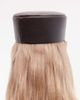 ASOS DESIGN ASOS DESIGN leather pillbox hat in chocolate-Brown - 2
