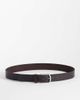 ASOS DESIGN ASOS DESIGN leather texture belt in brown - 1