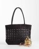 ASOS DESIGN ASOS DESIGN leather weave mini tote bag in chocolate-Brown - 2