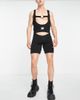 ASOS DESIGN ASOS DESIGN legging shorts with cut out in black - part of a set - 4