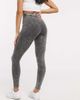 ASOS DESIGN ASOS DESIGN leggings in acid wash in charcoal-Grey - 2