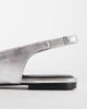 ASOS DESIGN ASOS DESIGN Lenza premium slingback ballet flats in silver leather - 3
