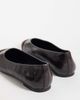 ASOS DESIGN ASOS DESIGN Leon toe cap ballets in chocolate-Brown - 3