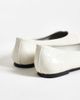 ASOS DESIGN ASOS DESIGN Leon toe cap ballets in off white - 3