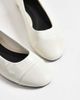 ASOS DESIGN ASOS DESIGN Leon toe cap ballets in off white - 4