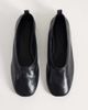 ASOS DESIGN ASOS DESIGN Liana premium real leather ballet flats in black - 1
