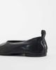 ASOS DESIGN ASOS DESIGN Liana premium real leather ballet flats in black - 3