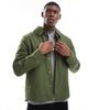 ASOS DESIGN ASOS DESIGN lightweight coach jacket in khaki-Green - 1