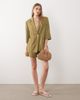 ASOS DESIGN ASOS DESIGN lightweight jacket in olive stripes-Multi - 2