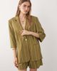 ASOS DESIGN ASOS DESIGN lightweight jacket in olive stripes-Multi - 3