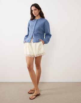 ASOS DESIGN ASOS DESIGN lightweight relaxed cardigan in blue