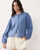 ASOS DESIGN ASOS DESIGN lightweight relaxed cardigan in blue - 2