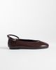 ASOS DESIGN ASOS DESIGN Lilibelle ballets in chocolate-Brown - 1