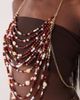 ASOS DESIGN ASOS DESIGN Limited Edition beaded body chain in gold tone-Multi - 2