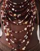 ASOS DESIGN ASOS DESIGN Limited Edition beaded body chain in gold tone-Multi - 4