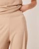 ASOS DESIGN ASOS DESIGN linear textured wide leg pants in stone - part of a set-Neutral - 3