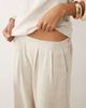 ASOS DESIGN ASOS DESIGN linen blend balloon pants in cream - part of a set-Brown - 3