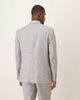 ASOS DESIGN ASOS DESIGN linen blend double breasted regular suit jacket in blue stripe - 4